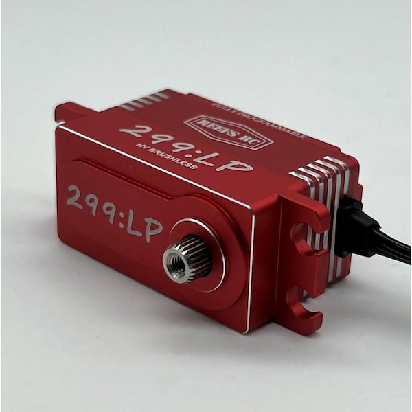 Time2Play 299LP Special Edition Speed Brushless Low Profile Servo, Red TI3526486 - main